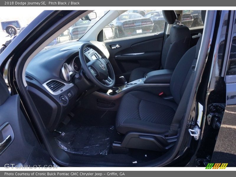 Pitch Black / Black 2018 Dodge Journey SE