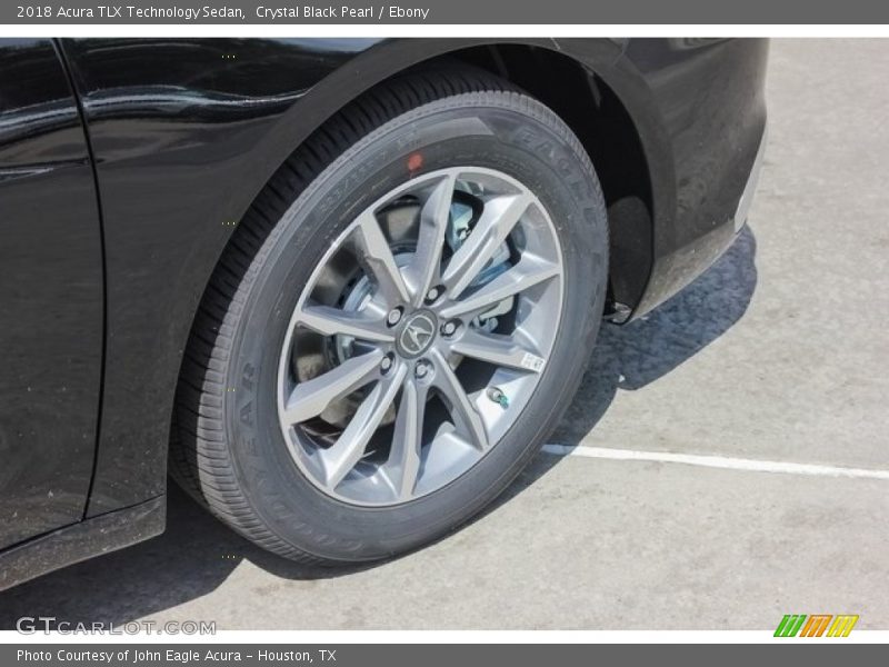 Crystal Black Pearl / Ebony 2018 Acura TLX Technology Sedan