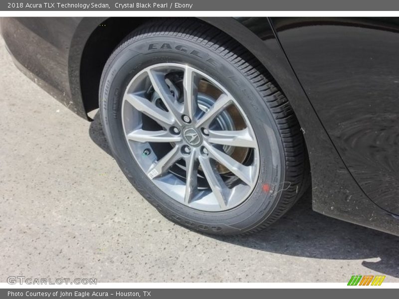 Crystal Black Pearl / Ebony 2018 Acura TLX Technology Sedan