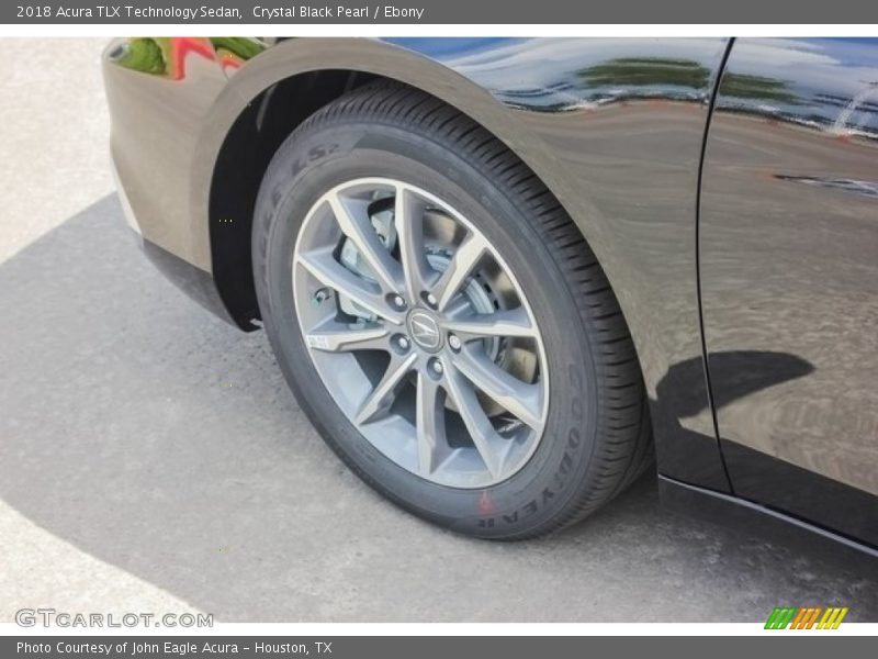 Crystal Black Pearl / Ebony 2018 Acura TLX Technology Sedan