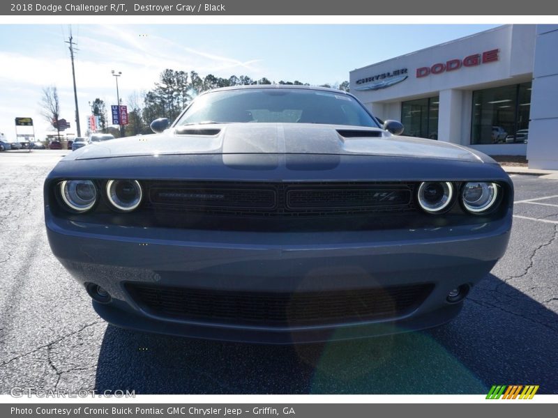 Destroyer Gray / Black 2018 Dodge Challenger R/T
