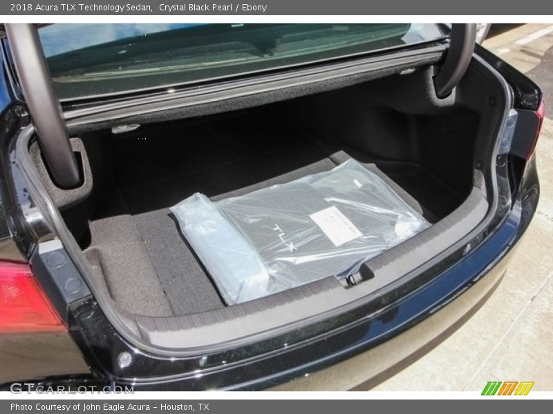 Crystal Black Pearl / Ebony 2018 Acura TLX Technology Sedan