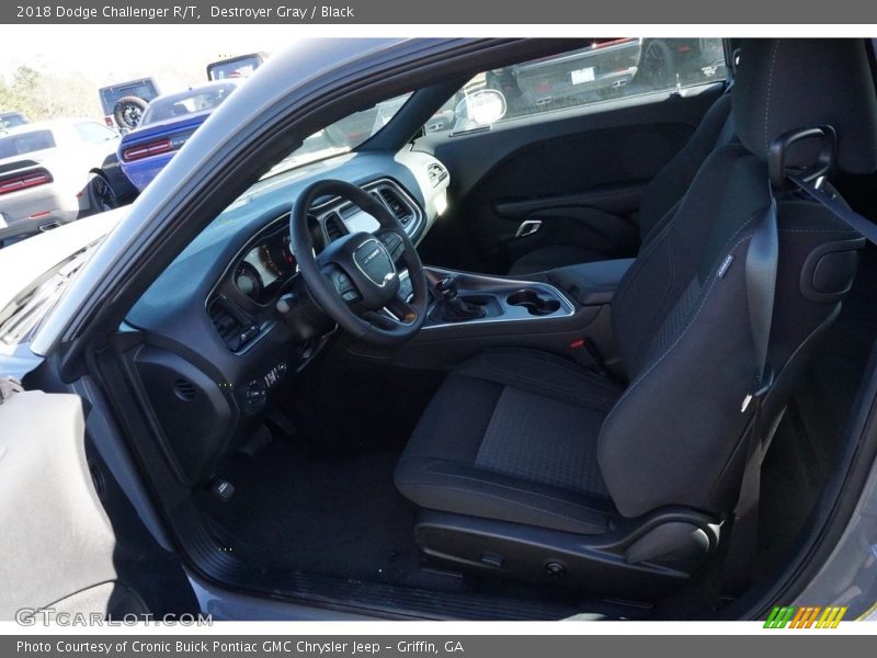 Destroyer Gray / Black 2018 Dodge Challenger R/T