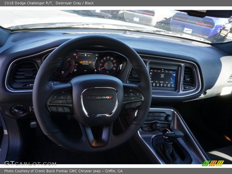 Destroyer Gray / Black 2018 Dodge Challenger R/T