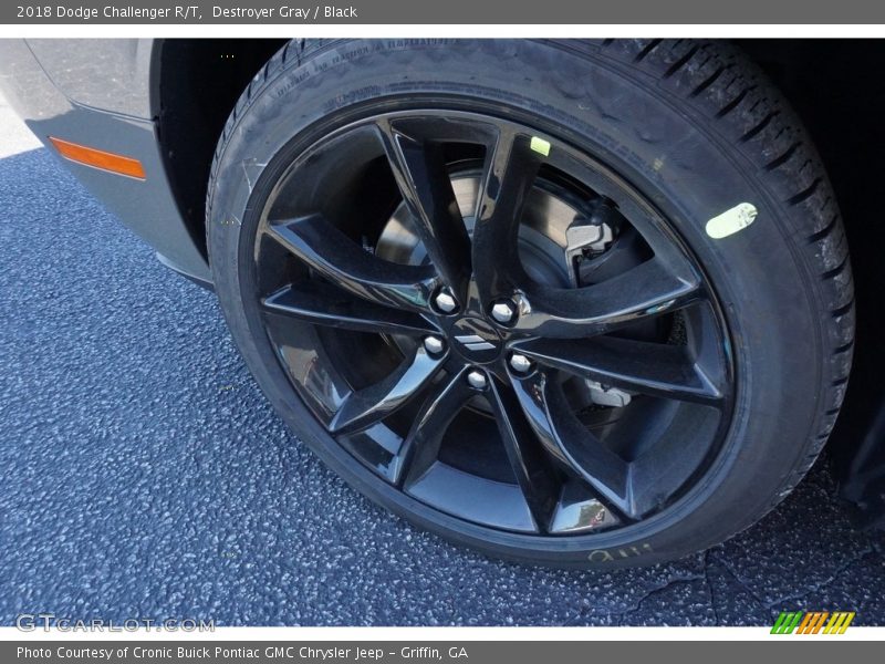Destroyer Gray / Black 2018 Dodge Challenger R/T