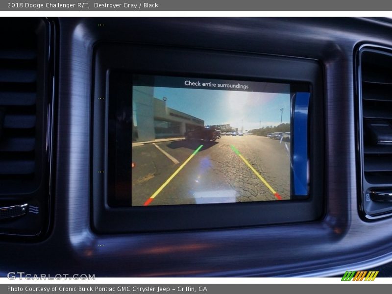 Destroyer Gray / Black 2018 Dodge Challenger R/T