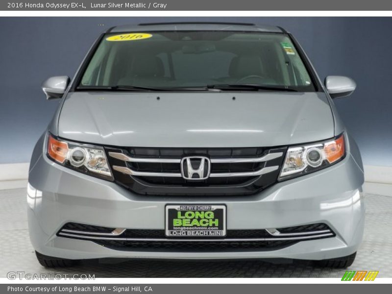 Lunar Silver Metallic / Gray 2016 Honda Odyssey EX-L