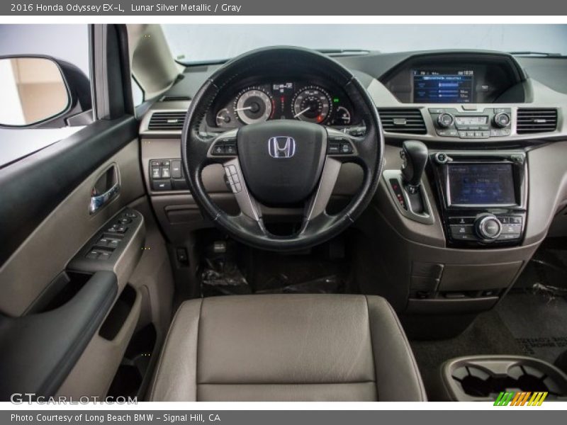 Lunar Silver Metallic / Gray 2016 Honda Odyssey EX-L