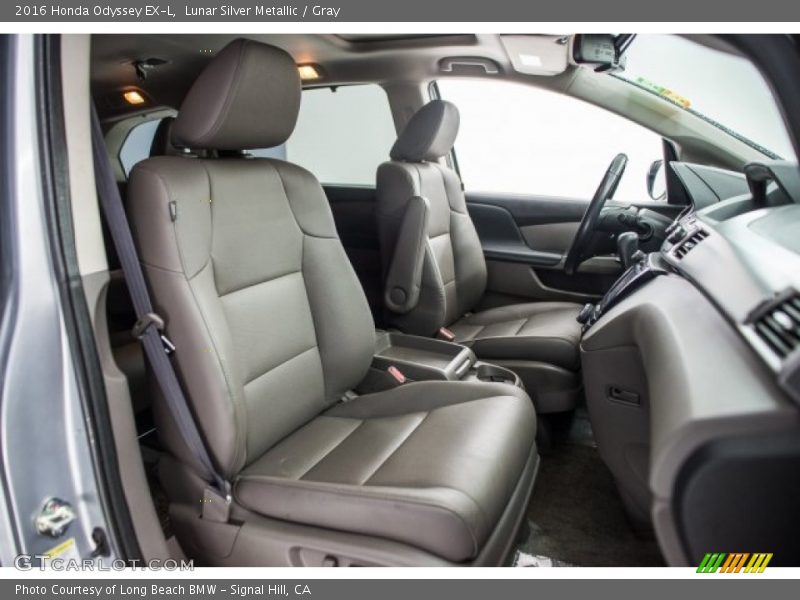 Lunar Silver Metallic / Gray 2016 Honda Odyssey EX-L
