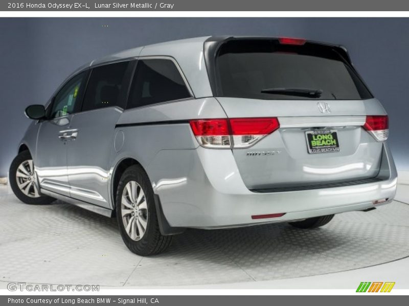 Lunar Silver Metallic / Gray 2016 Honda Odyssey EX-L