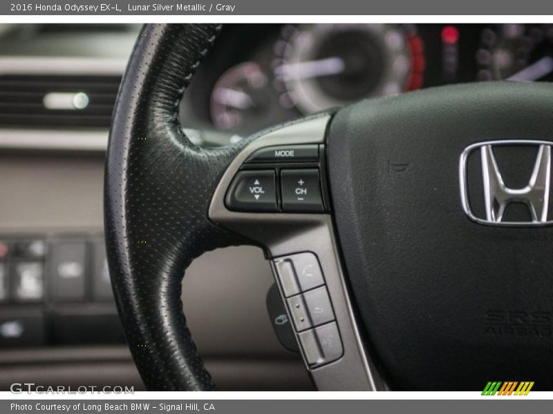 Lunar Silver Metallic / Gray 2016 Honda Odyssey EX-L