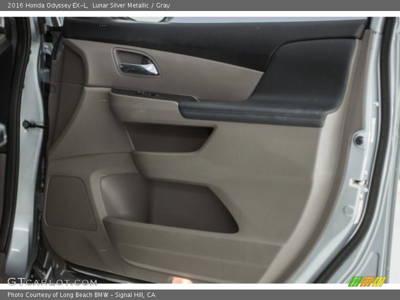 Lunar Silver Metallic / Gray 2016 Honda Odyssey EX-L