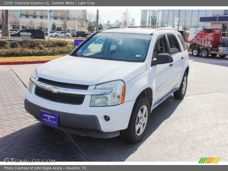 Summit White / Light Gray 2005 Chevrolet Equinox LS