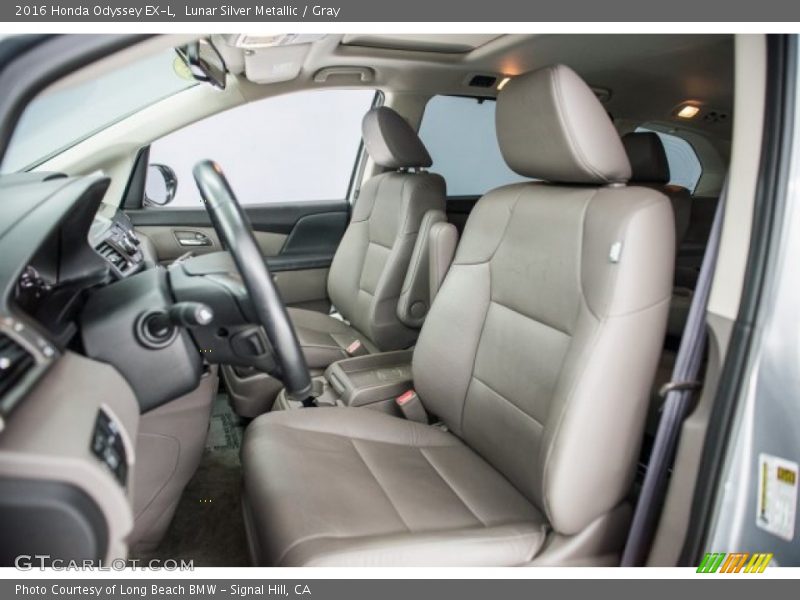 Lunar Silver Metallic / Gray 2016 Honda Odyssey EX-L
