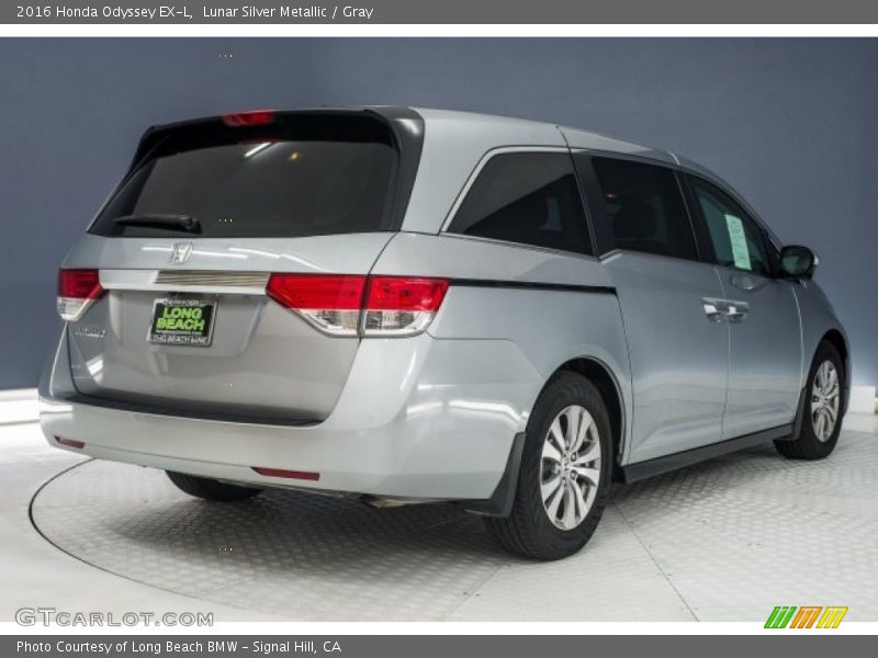 Lunar Silver Metallic / Gray 2016 Honda Odyssey EX-L
