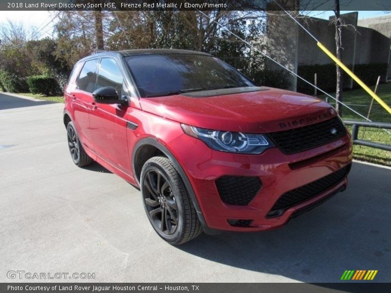 Firenze Red Metallic / Ebony/Pimento 2018 Land Rover Discovery Sport HSE