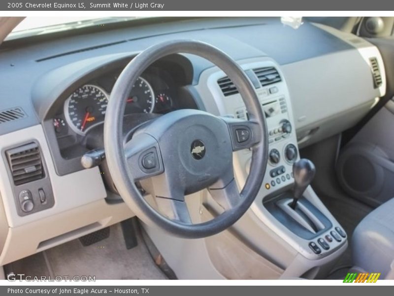 Summit White / Light Gray 2005 Chevrolet Equinox LS