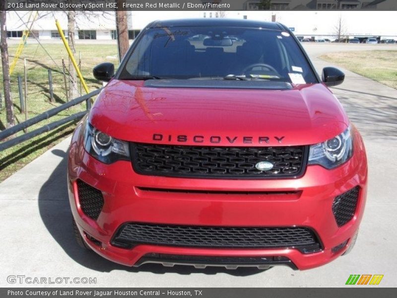 Firenze Red Metallic / Ebony/Pimento 2018 Land Rover Discovery Sport HSE