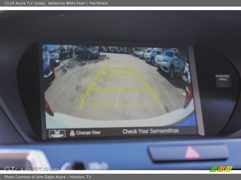 Bellanova White Pearl / Parchment 2018 Acura TLX Sedan