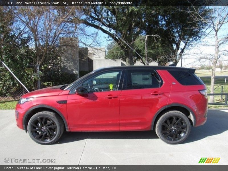 Firenze Red Metallic / Ebony/Pimento 2018 Land Rover Discovery Sport HSE