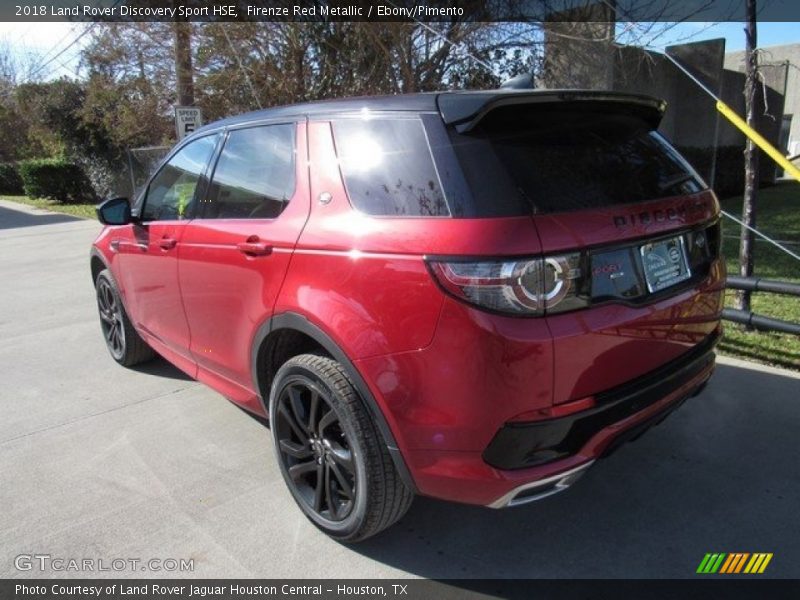 Firenze Red Metallic / Ebony/Pimento 2018 Land Rover Discovery Sport HSE