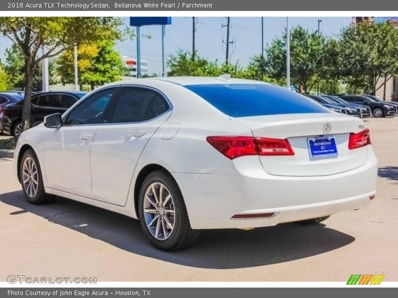 Bellanova White Pearl / Parchment 2018 Acura TLX Technology Sedan