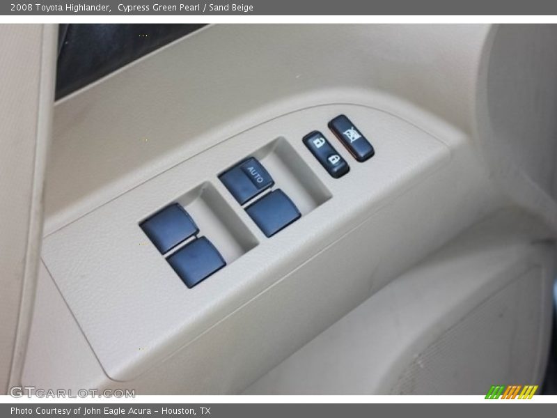 Cypress Green Pearl / Sand Beige 2008 Toyota Highlander