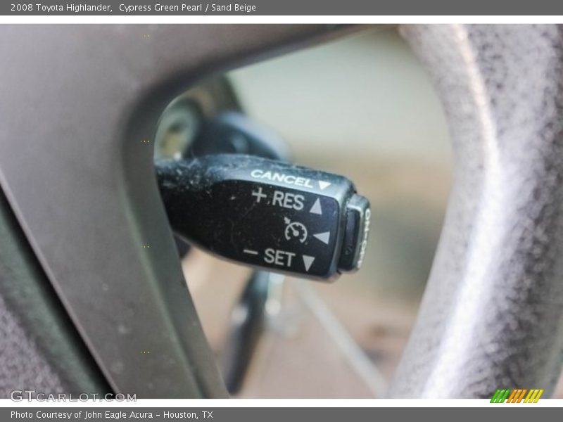 Cypress Green Pearl / Sand Beige 2008 Toyota Highlander