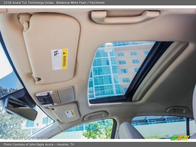 Bellanova White Pearl / Parchment 2018 Acura TLX Technology Sedan