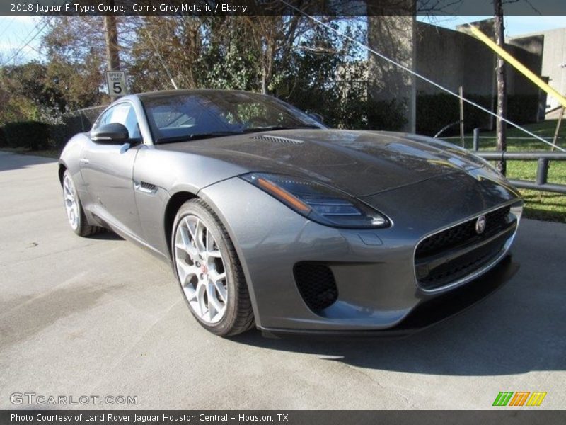 Corris Grey Metallic / Ebony 2018 Jaguar F-Type Coupe