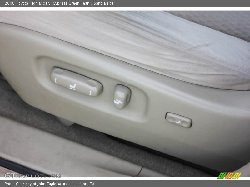 Cypress Green Pearl / Sand Beige 2008 Toyota Highlander