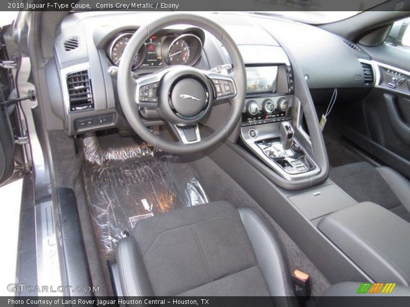  2018 F-Type Coupe Ebony Interior