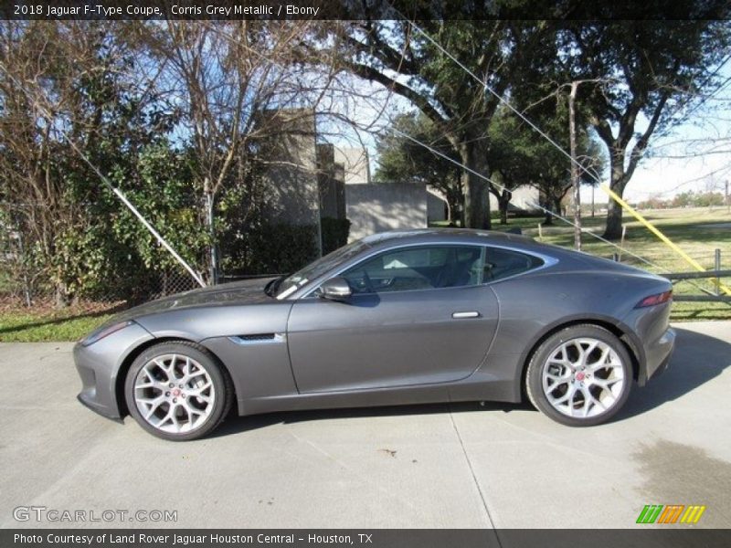 Corris Grey Metallic / Ebony 2018 Jaguar F-Type Coupe