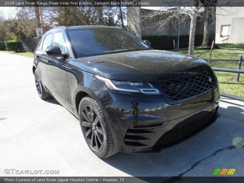 Santorini Black Metallic / Ebony 2018 Land Rover Range Rover Velar First Edition