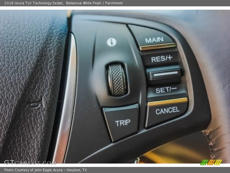 Bellanova White Pearl / Parchment 2018 Acura TLX Technology Sedan