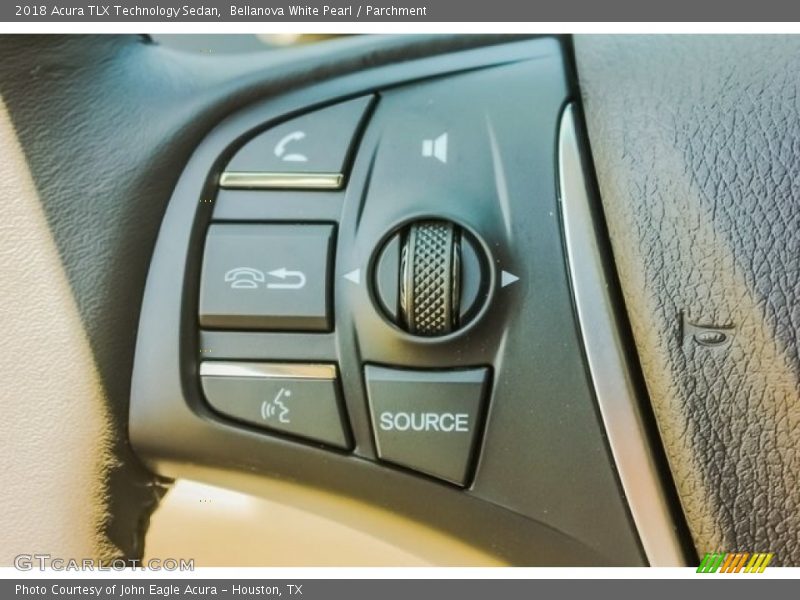 Bellanova White Pearl / Parchment 2018 Acura TLX Technology Sedan