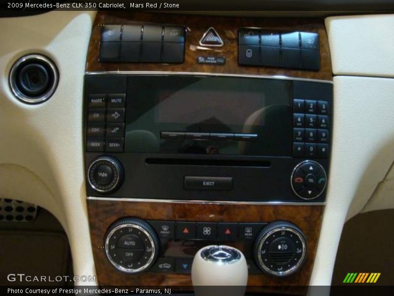 Mars Red / Stone 2009 Mercedes-Benz CLK 350 Cabriolet