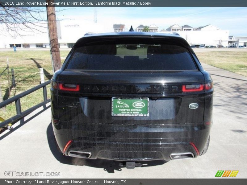 Santorini Black Metallic / Ebony 2018 Land Rover Range Rover Velar First Edition
