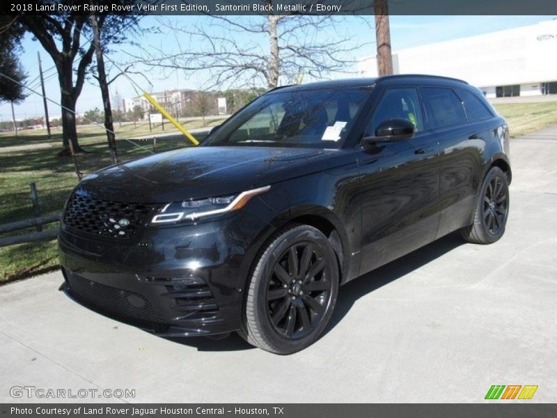 Santorini Black Metallic / Ebony 2018 Land Rover Range Rover Velar First Edition