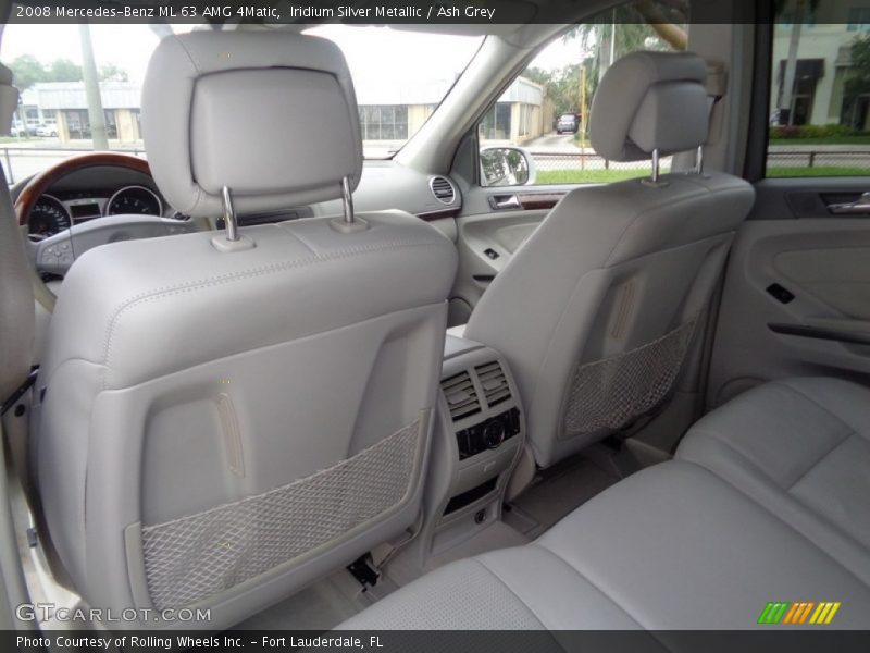 Iridium Silver Metallic / Ash Grey 2008 Mercedes-Benz ML 63 AMG 4Matic
