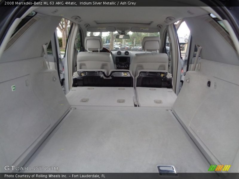 Iridium Silver Metallic / Ash Grey 2008 Mercedes-Benz ML 63 AMG 4Matic