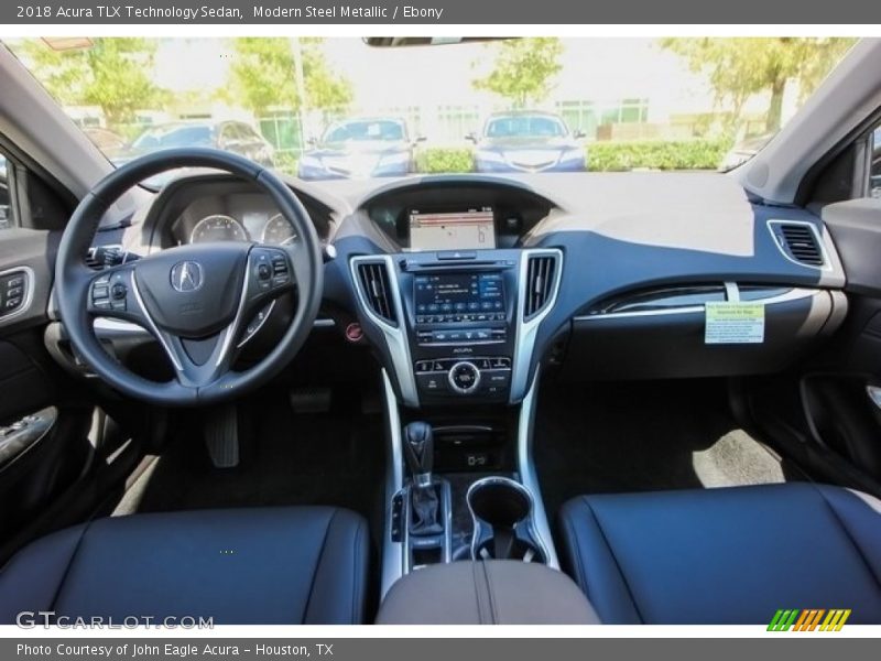 Modern Steel Metallic / Ebony 2018 Acura TLX Technology Sedan
