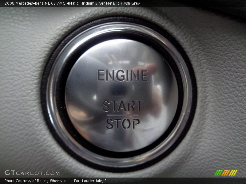 Iridium Silver Metallic / Ash Grey 2008 Mercedes-Benz ML 63 AMG 4Matic