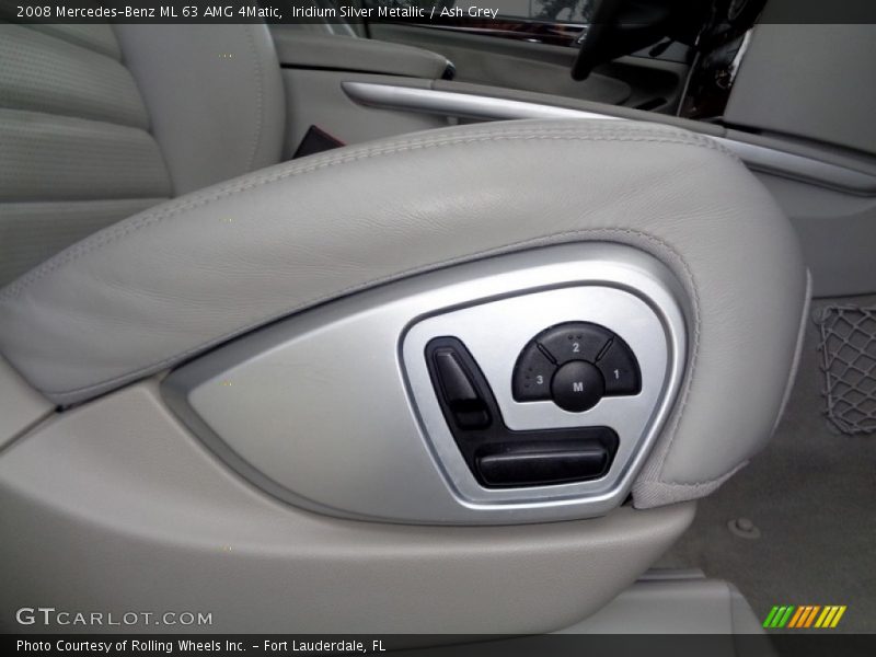 Iridium Silver Metallic / Ash Grey 2008 Mercedes-Benz ML 63 AMG 4Matic