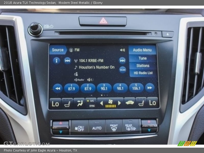 Modern Steel Metallic / Ebony 2018 Acura TLX Technology Sedan