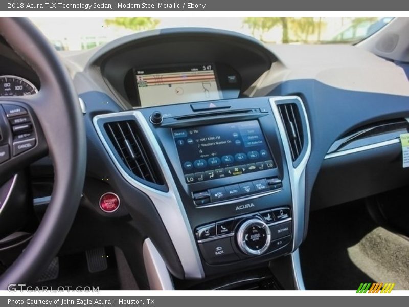 Modern Steel Metallic / Ebony 2018 Acura TLX Technology Sedan