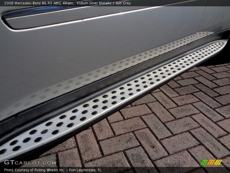 Iridium Silver Metallic / Ash Grey 2008 Mercedes-Benz ML 63 AMG 4Matic