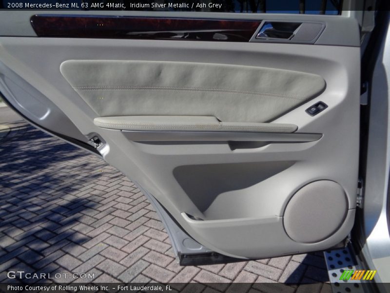 Iridium Silver Metallic / Ash Grey 2008 Mercedes-Benz ML 63 AMG 4Matic