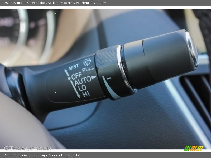 Modern Steel Metallic / Ebony 2018 Acura TLX Technology Sedan