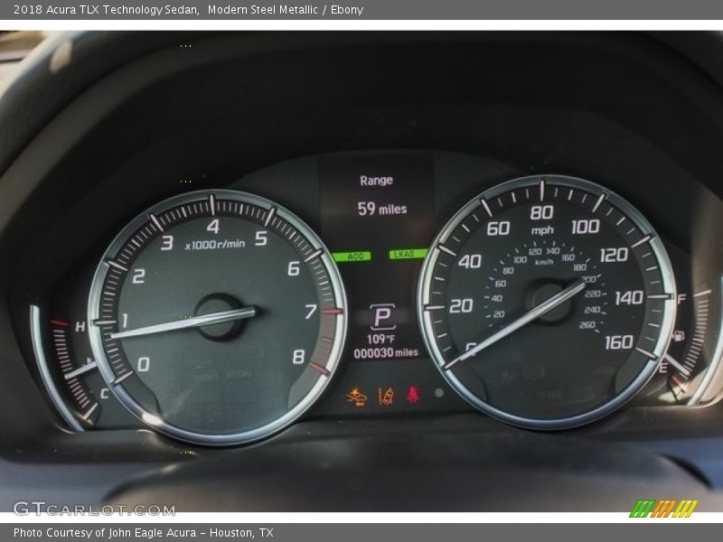 Modern Steel Metallic / Ebony 2018 Acura TLX Technology Sedan